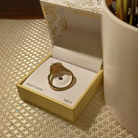 Charter Club Opal Sq Fashion Ring - Picture 5 of 6